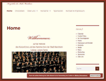 Tablet Screenshot of konzertchor-stadt-mannheim.de